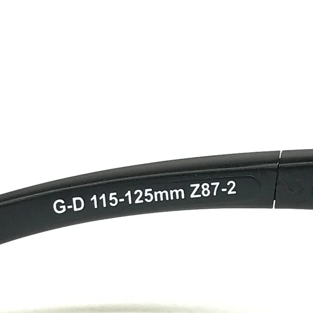 Guard-Dogs Safety Goggles Eyeglasses Frames GD 115 Matte Black Z87-2 57-19-125